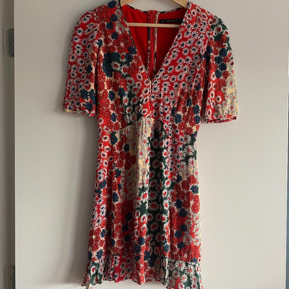 Zara Floral Dress XS - Great condition!